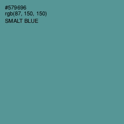 #579696 - Smalt Blue Color Image